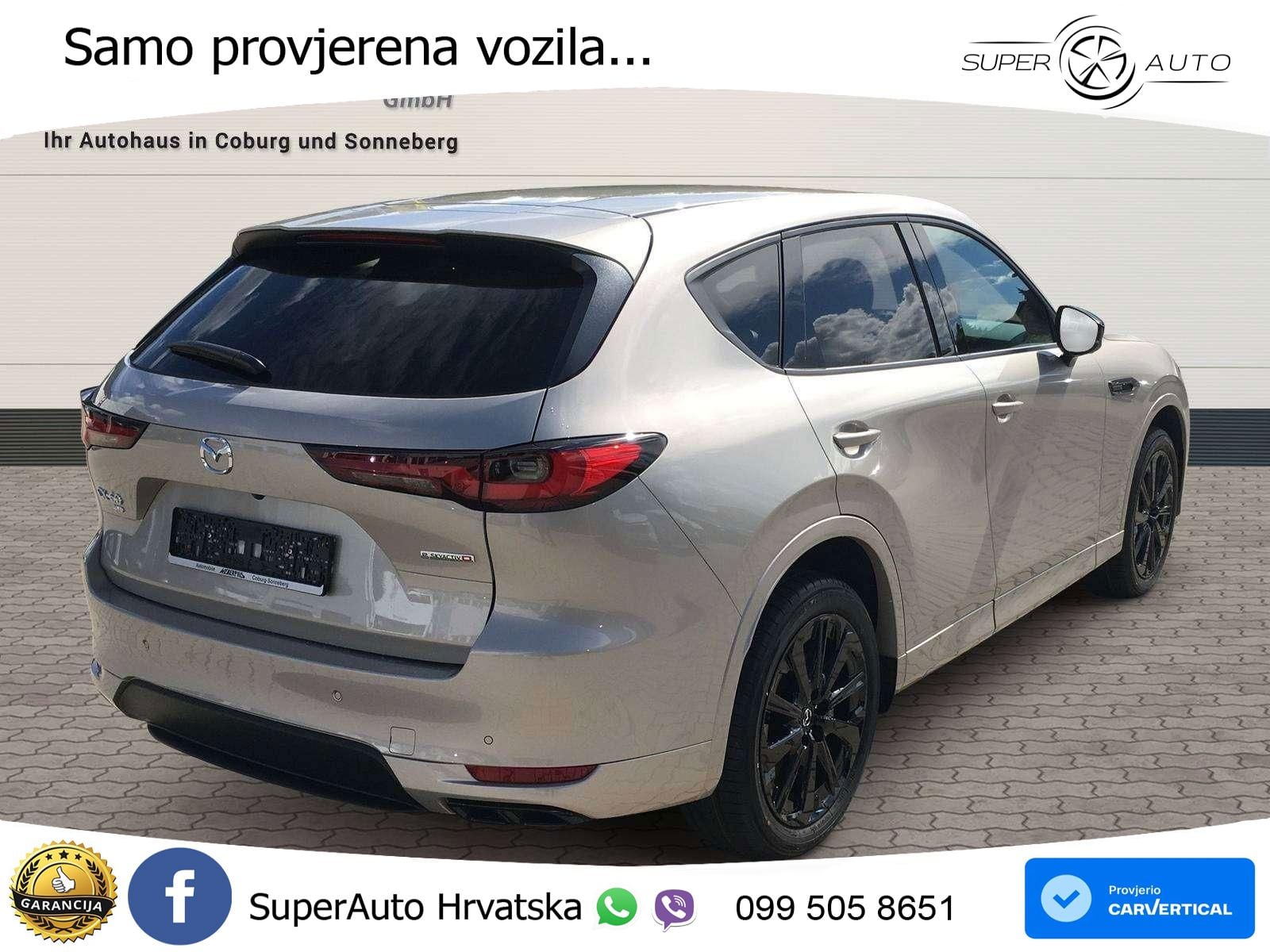 Mazda CX-60 3.3 e-Skyactiv D (254 KS) AWD Automatic LED+GR SJED+ACC
