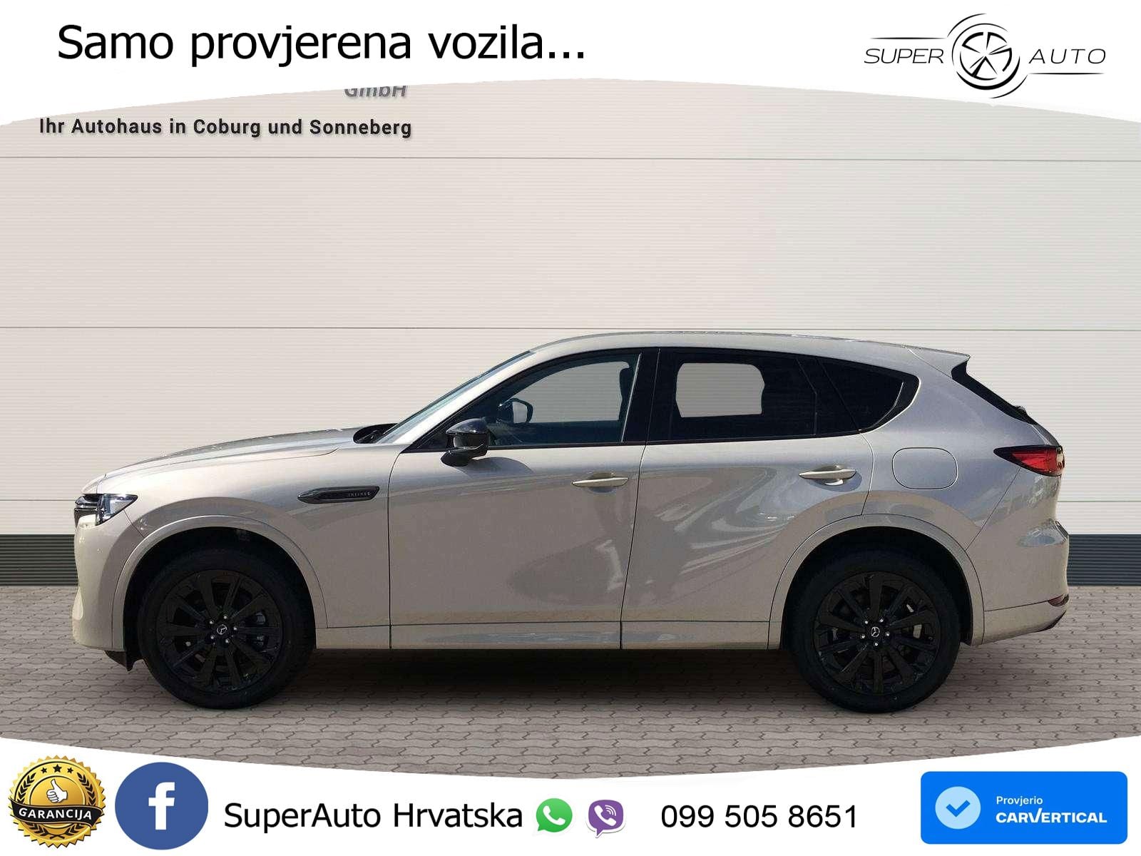 Mazda CX-60 3.3 e-Skyactiv D (254 KS) AWD Automatic LED+GR SJED+ACC