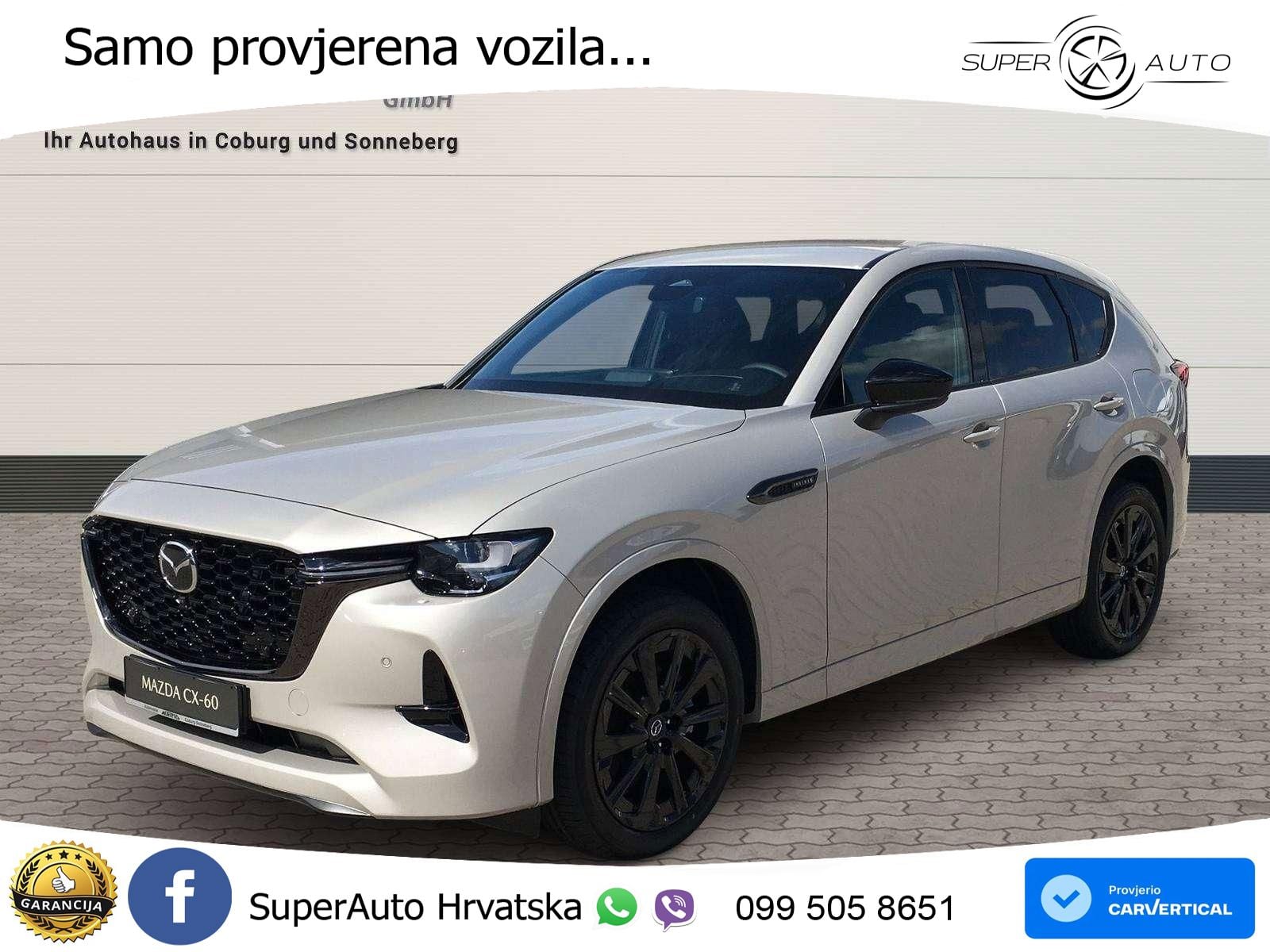 Mazda CX-60 3.3 e-Skyactiv D (254 KS) AWD Automatic LED+GR SJED+ACC