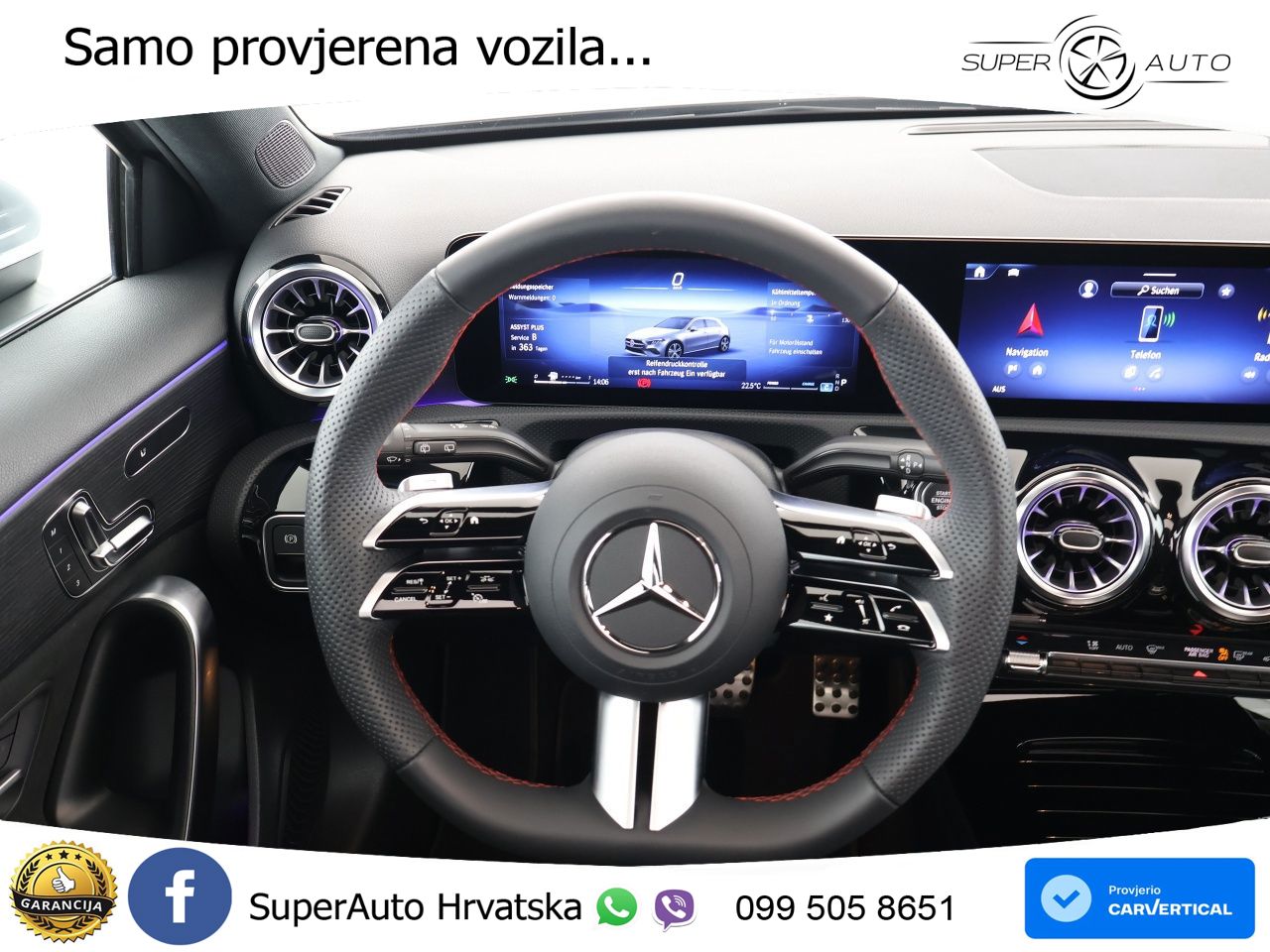 Mercedes-Benz A 200 7G-DCT AMG LED+GR SJED+ACC