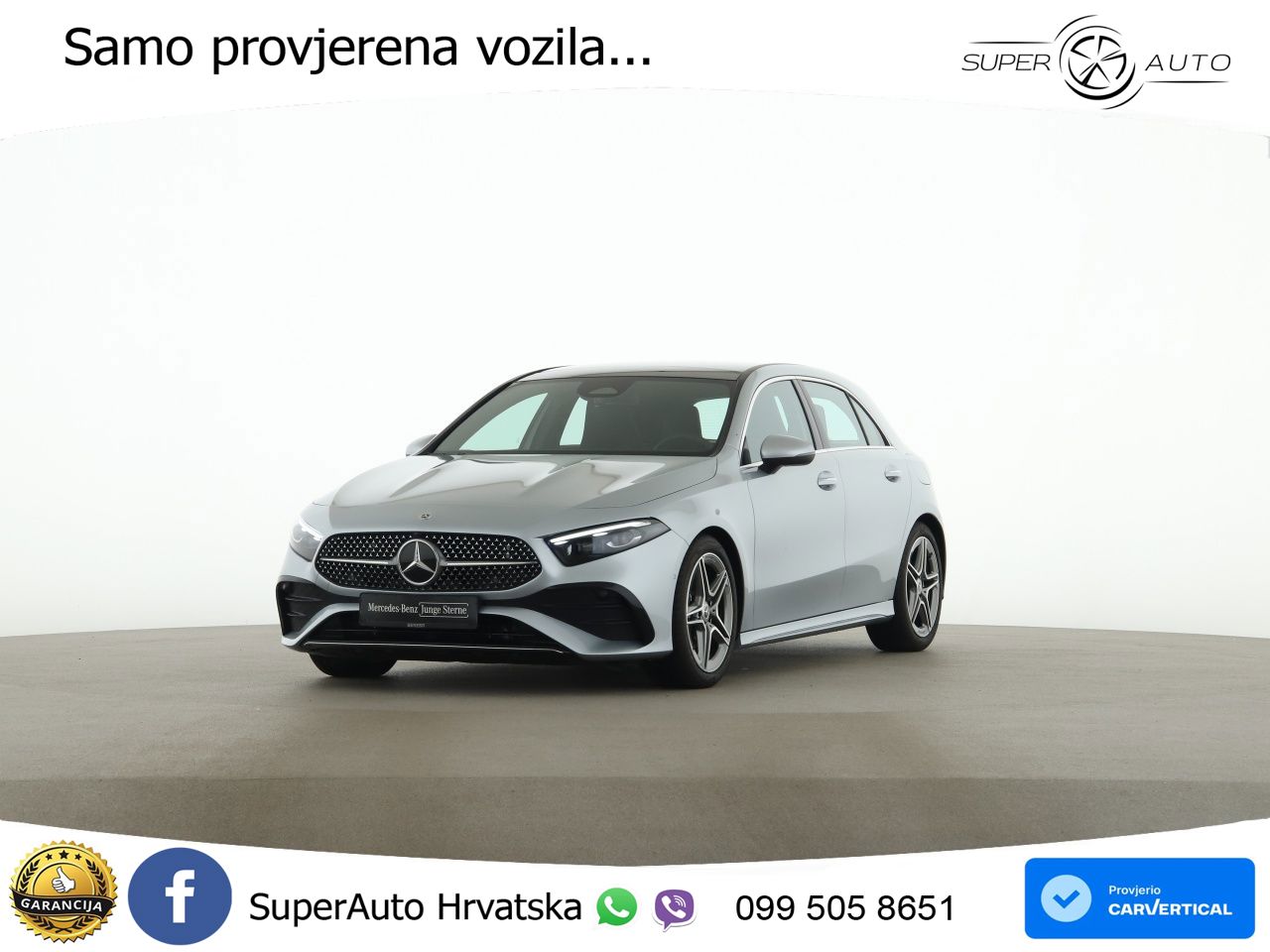 Mercedes-Benz A 200 7G-DCT AMG LED+GR SJED+ACC