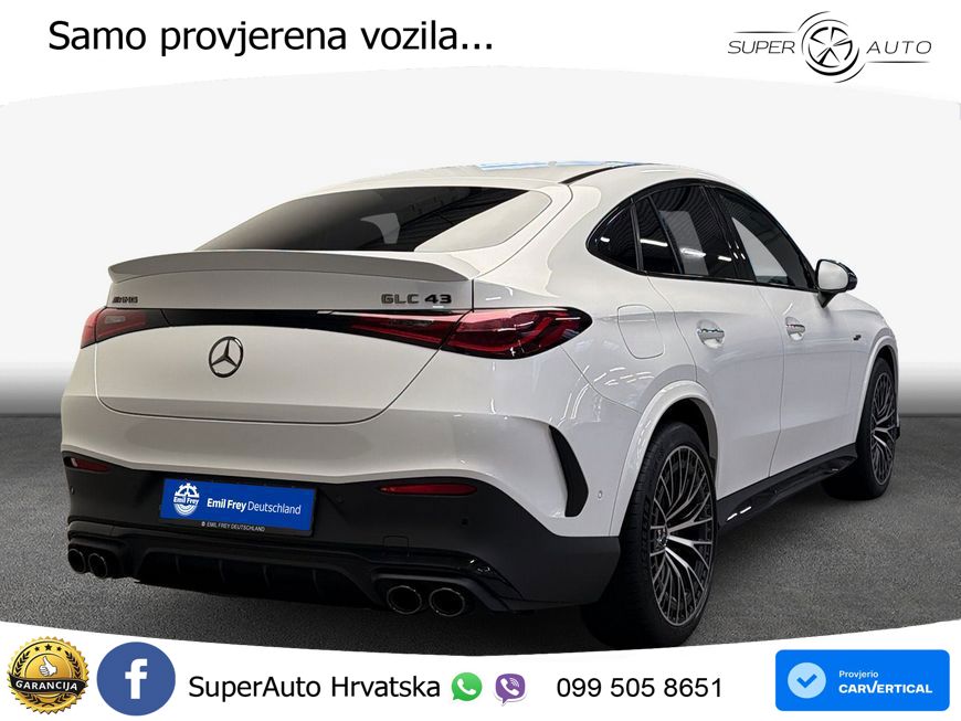 Mercedes GLC Coupe AMG GLC 43 (421 KS) 4MATIC AMG SPEEDSHIFT MCT 9G LED+GR SJED+ACC