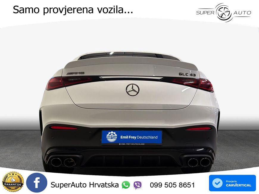 Mercedes GLC Coupe AMG GLC 43 (421 KS) 4MATIC AMG SPEEDSHIFT MCT 9G LED+GR SJED+ACC