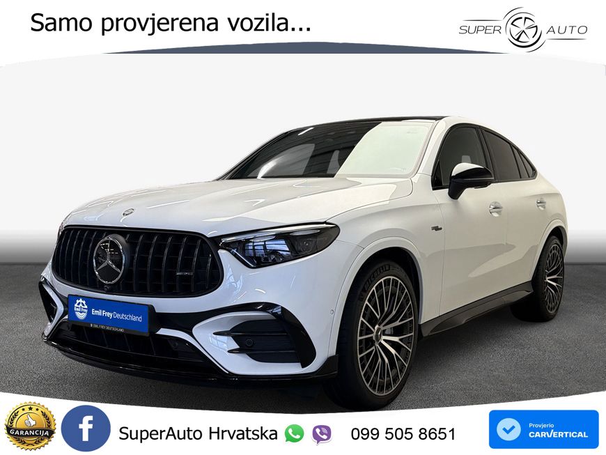 Mercedes GLC Coupe AMG GLC 43 (421 KS) 4MATIC AMG SPEEDSHIFT MCT 9G LED+GR SJED+ACC