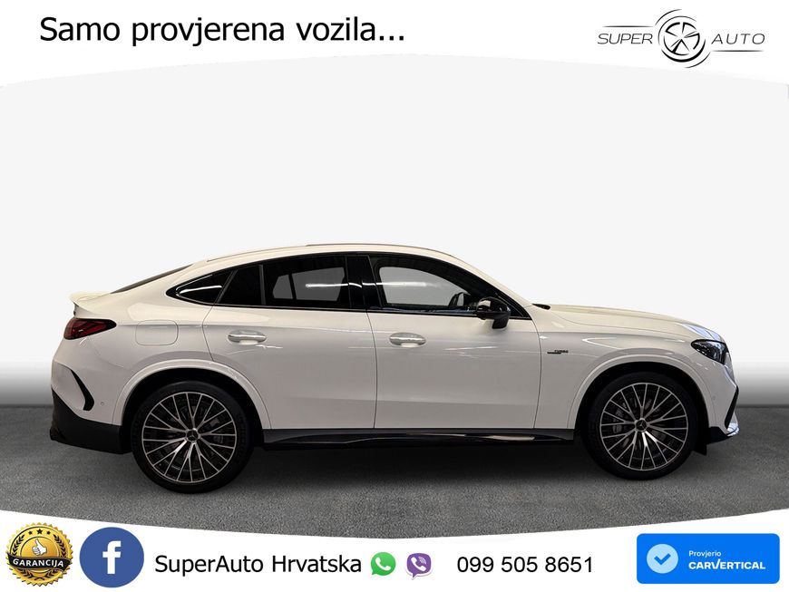 Mercedes GLC Coupe AMG GLC 43 (421 KS) 4MATIC AMG SPEEDSHIFT MCT 9G LED+GR SJED+ACC