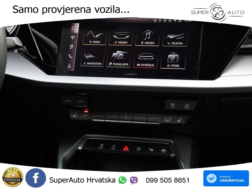 Audi A3 35 TFSI (150 KS) S tronic advanced LED+GR SJED+ACC