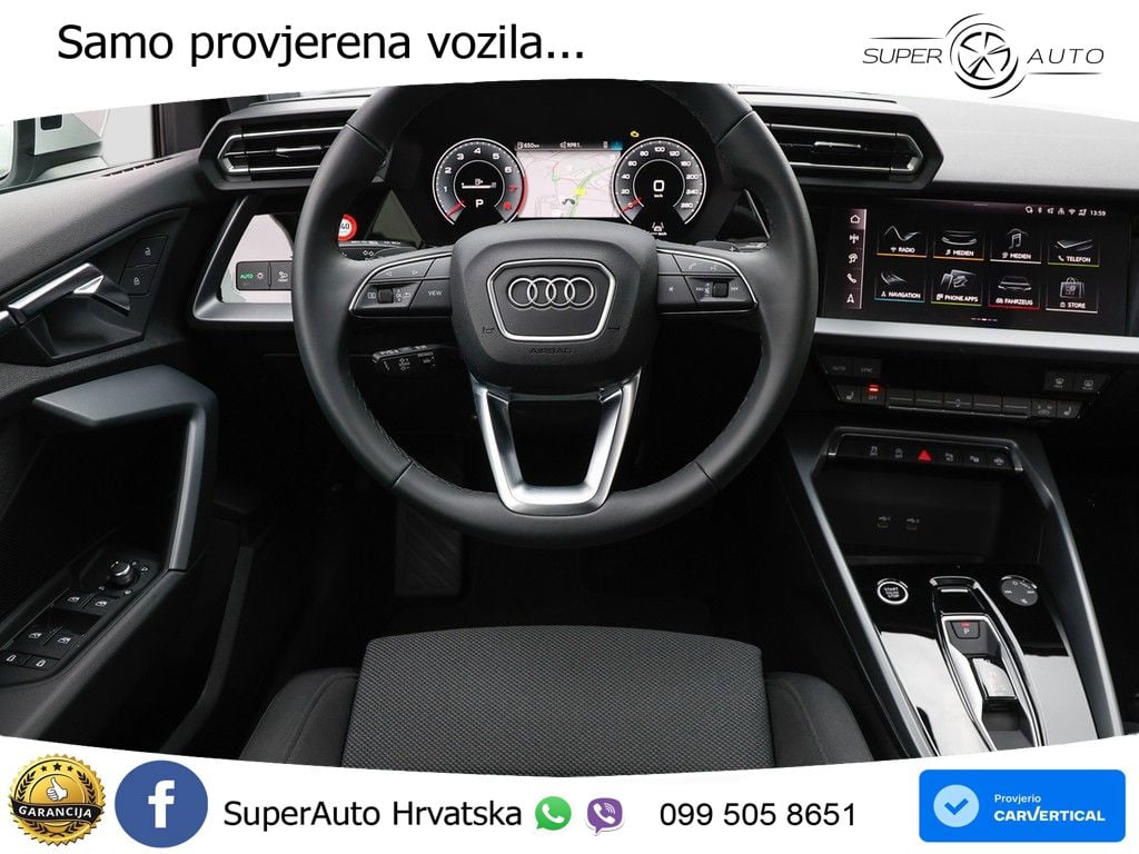 Audi A3 35 TFSI (150 KS) S tronic advanced LED+GR SJED+ACC