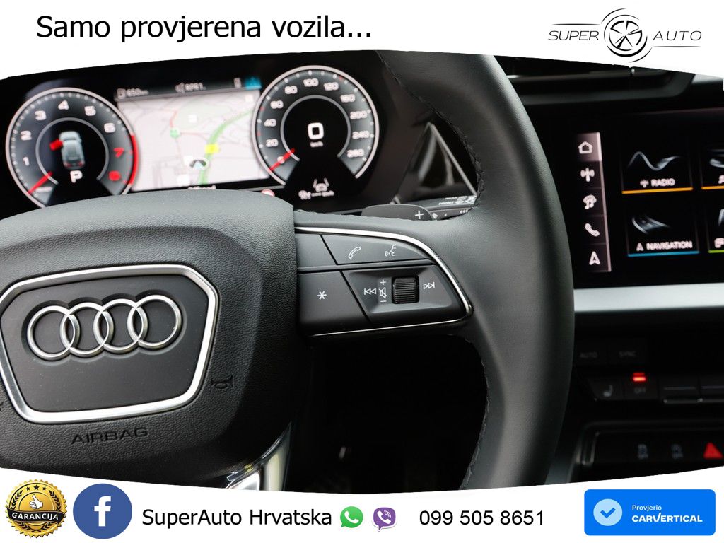 Audi A3 35 TFSI (150 KS) S tronic advanced LED+GR SJED+ACC