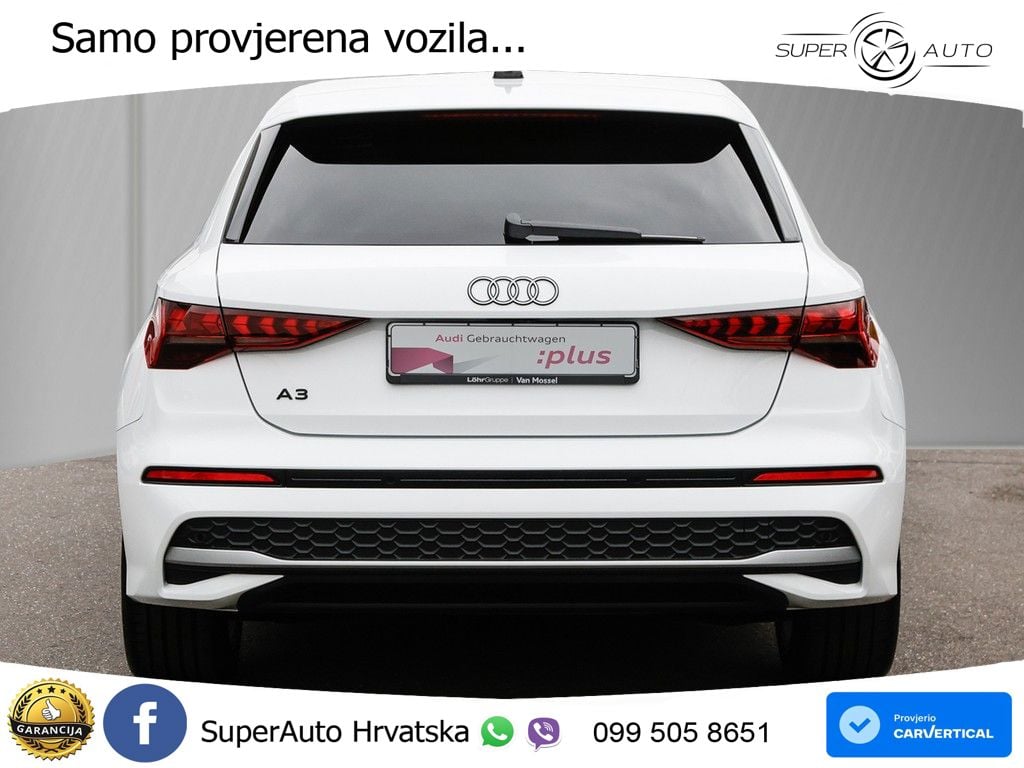 Audi A3 35 TFSI (150 KS) S tronic advanced LED+GR SJED+ACC