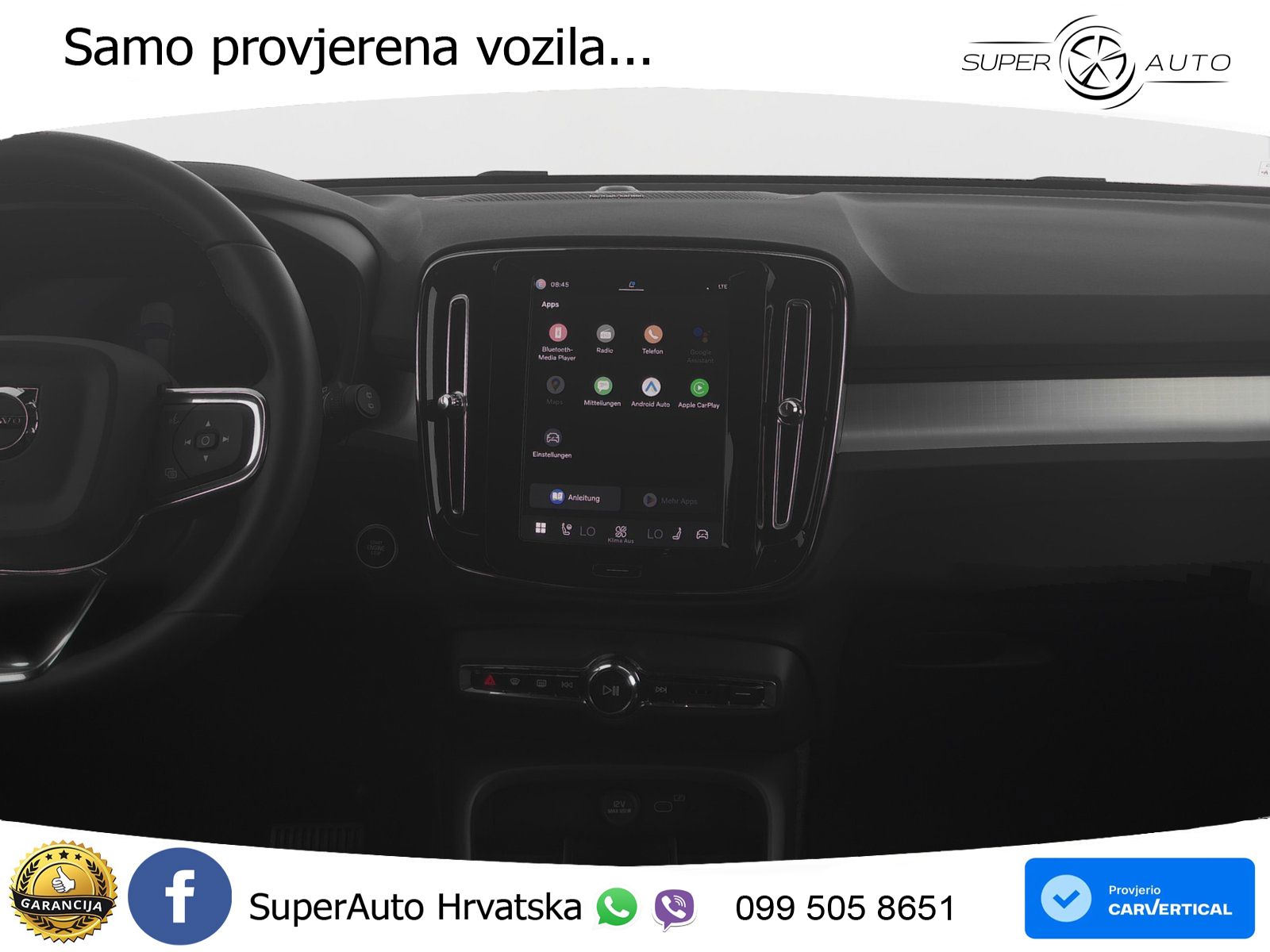 Volvo XC40 2.0 B3 163 KS Automatic LED+GR SJED+ACC
