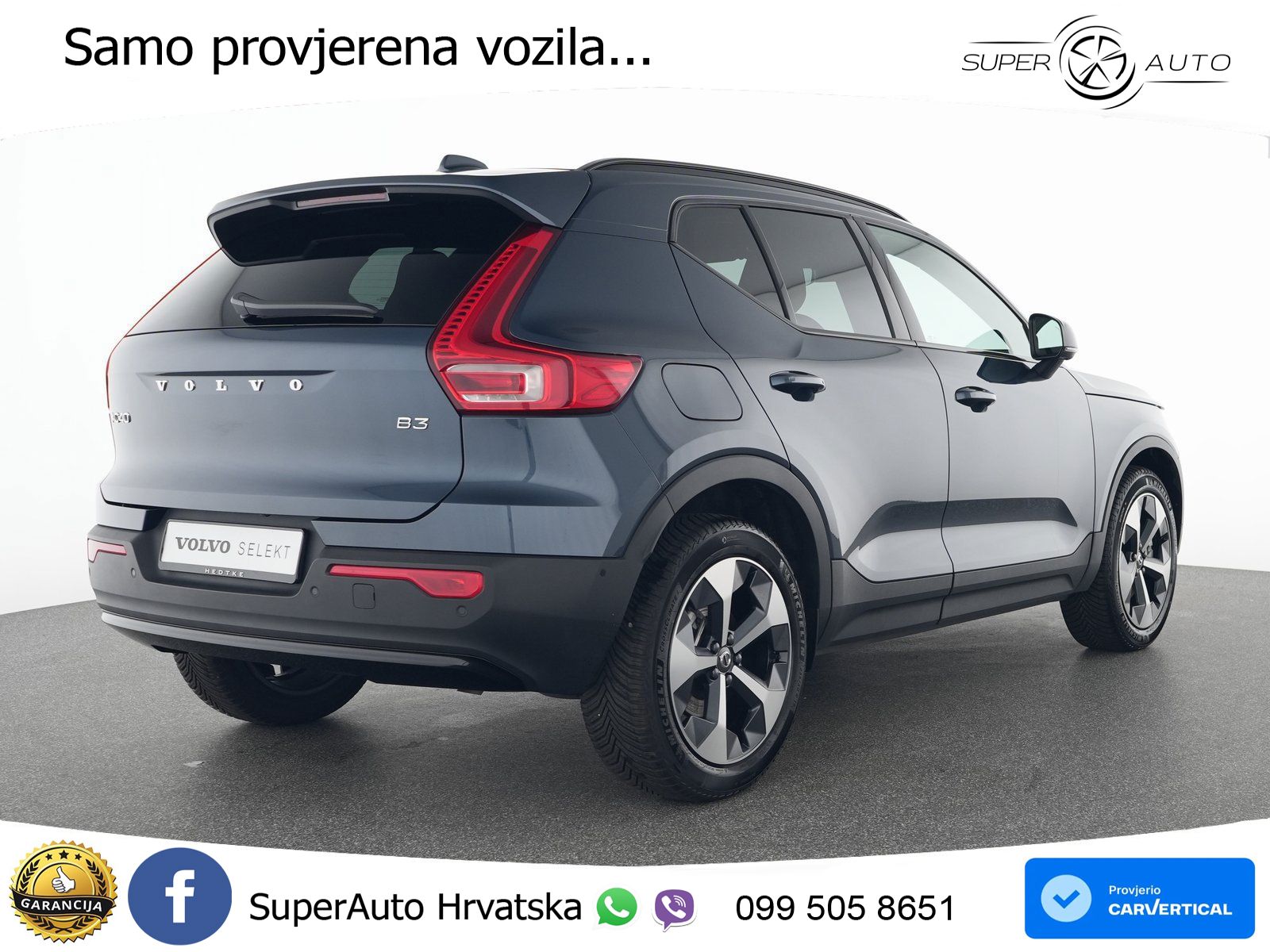 Volvo XC40 2.0 B3 163 KS Automatic LED+GR SJED+ACC