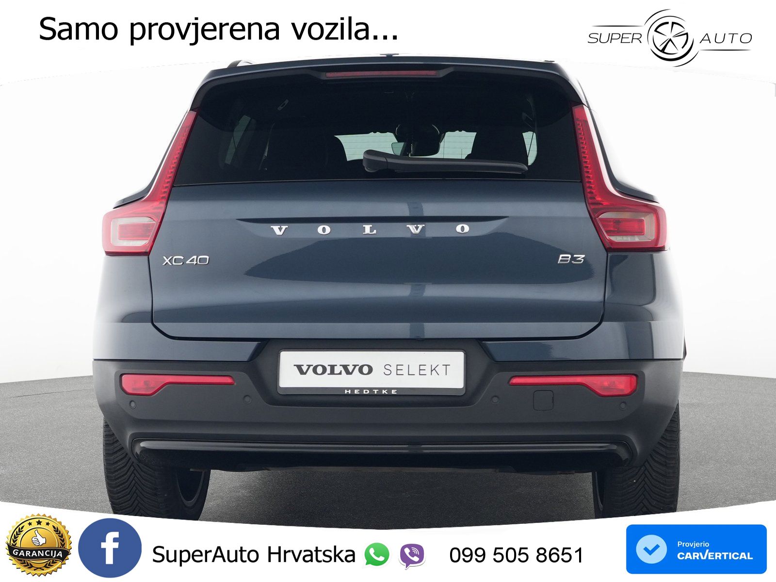 Volvo XC40 2.0 B3 163 KS Automatic LED+GR SJED+ACC