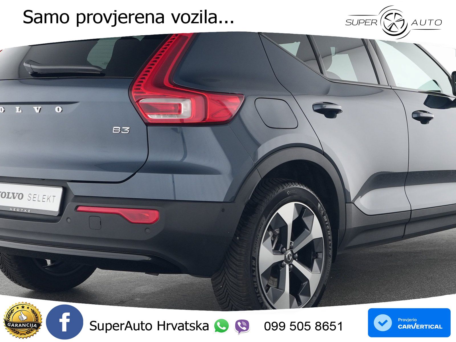 Volvo XC40 2.0 B3 163 KS Automatic LED+GR SJED+ACC