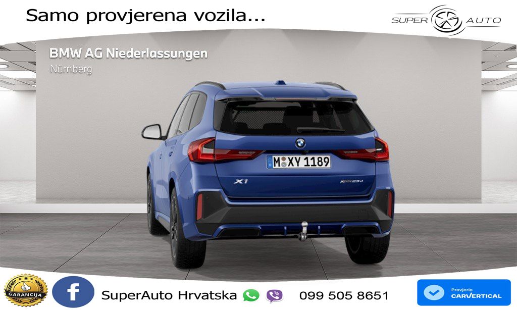BMW X1 23d (211 KS) xDrive Steptronic M Sport LED+GR SJED+ACC