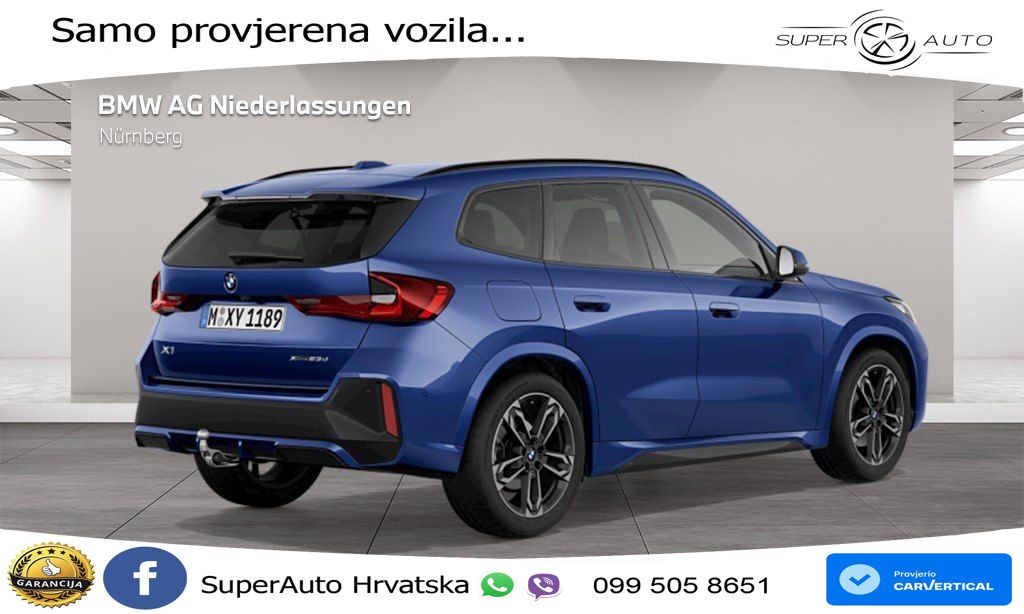 BMW X1 23d (211 KS) xDrive Steptronic M Sport LED+GR SJED+ACC