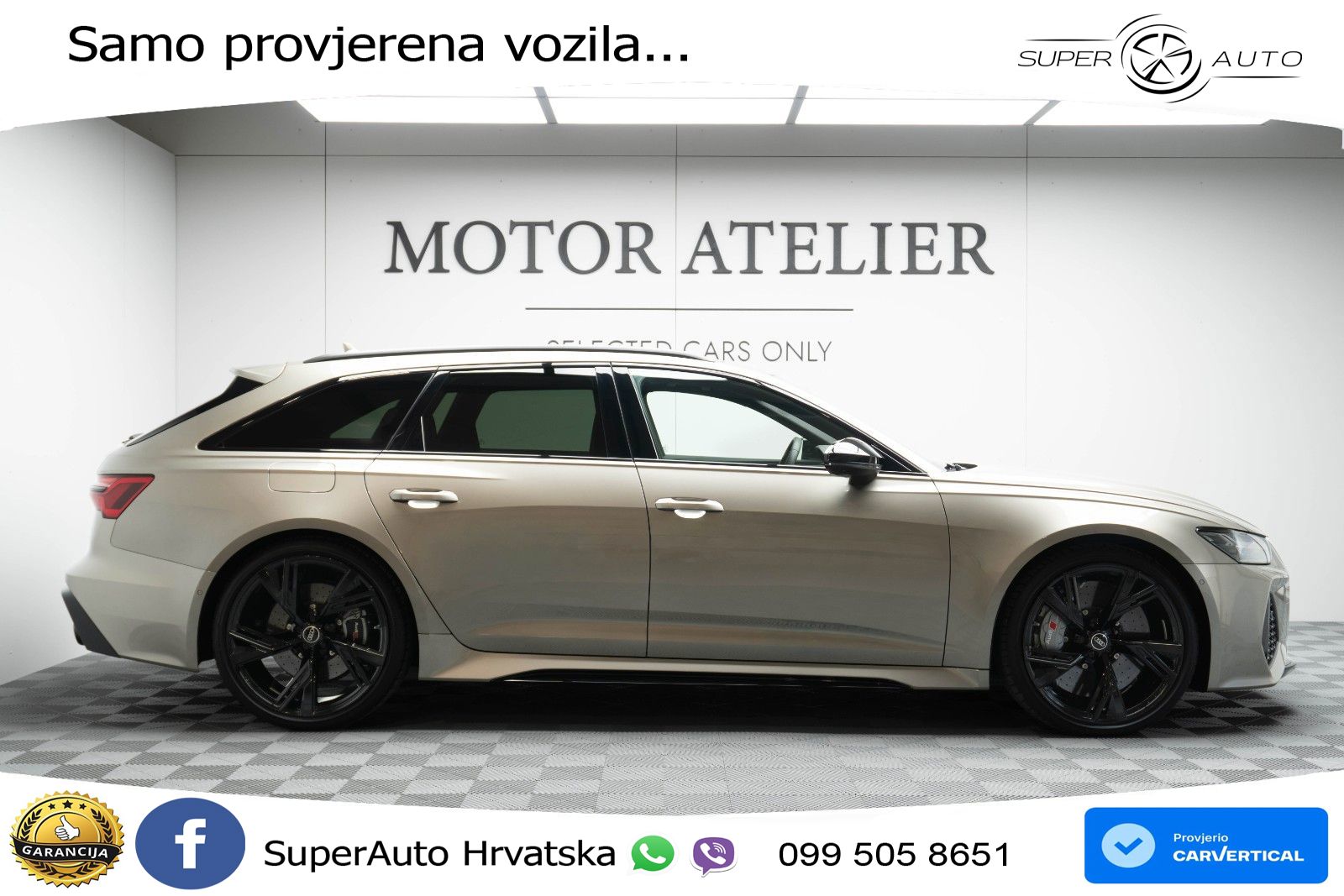 Audi RS6 Avant 4.0 TFSI V8 (600 KS) quattro Tiptronic LED+GR SJED+ACC
