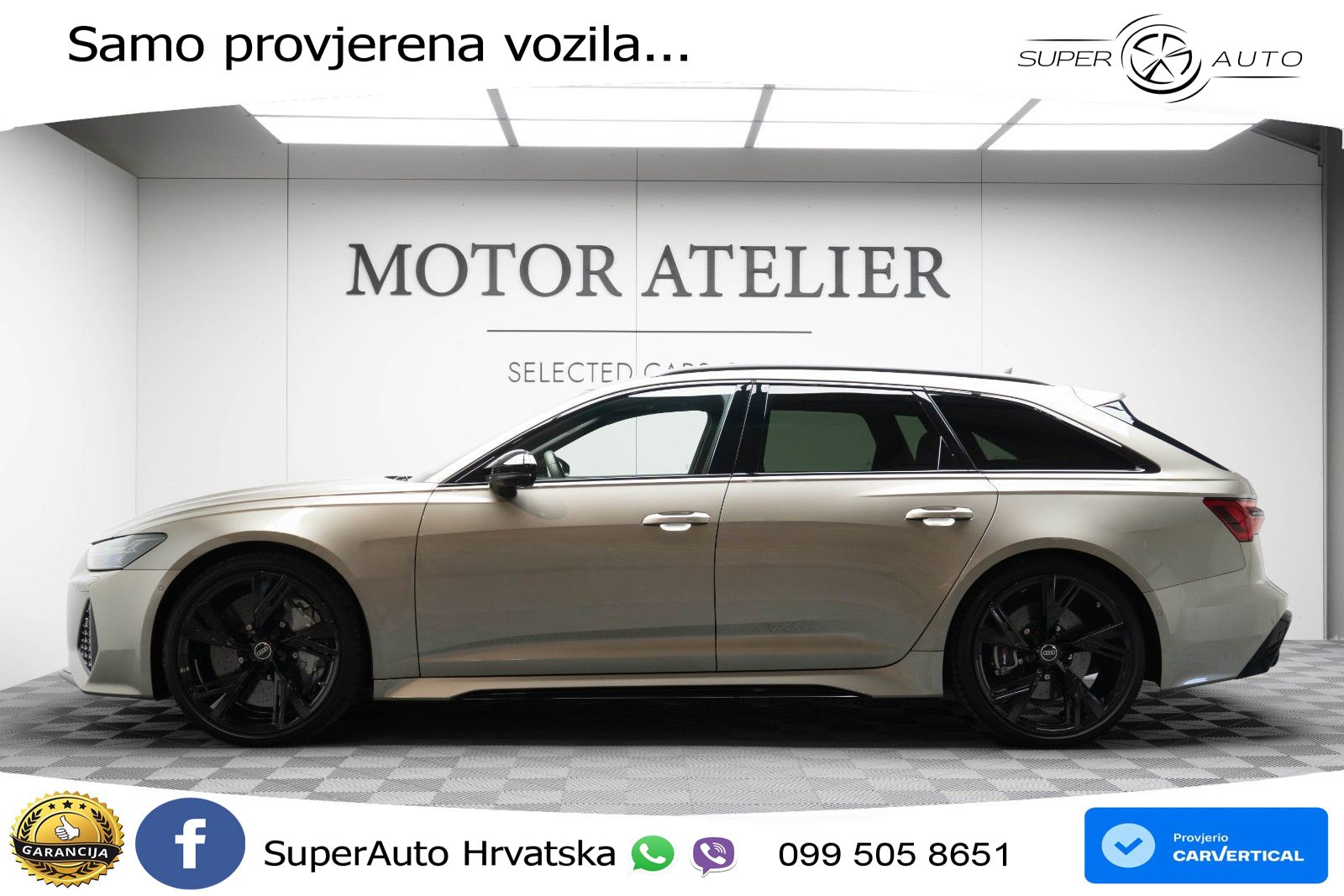 Audi RS6 Avant 4.0 TFSI V8 (600 KS) quattro Tiptronic LED+GR SJED+ACC