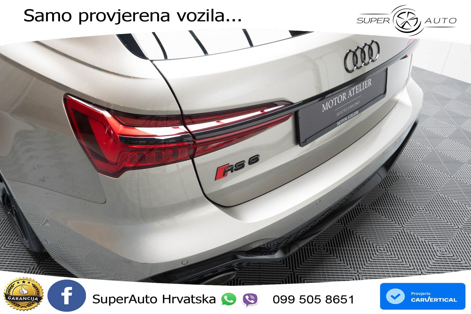 Audi RS6 Avant 4.0 TFSI V8 (600 KS) quattro Tiptronic LED+GR SJED+ACC
