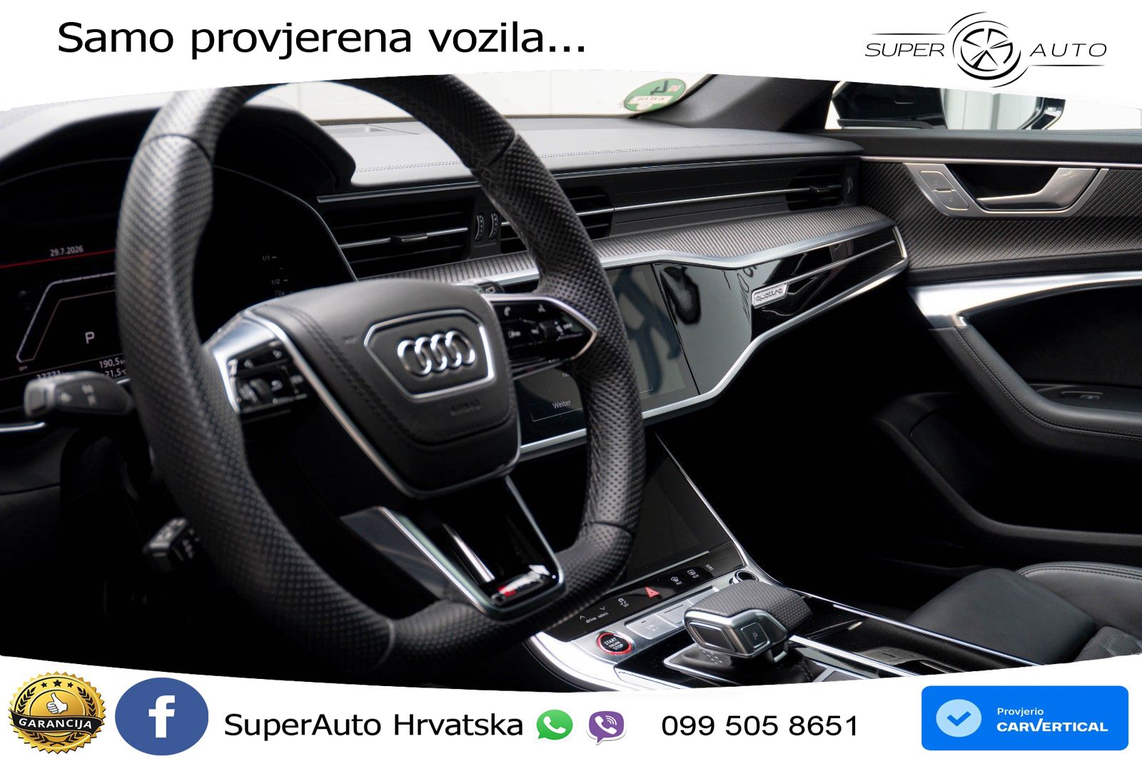 Audi RS6 Avant 4.0 TFSI V8 (600 KS) quattro Tiptronic LED+GR SJED+ACC