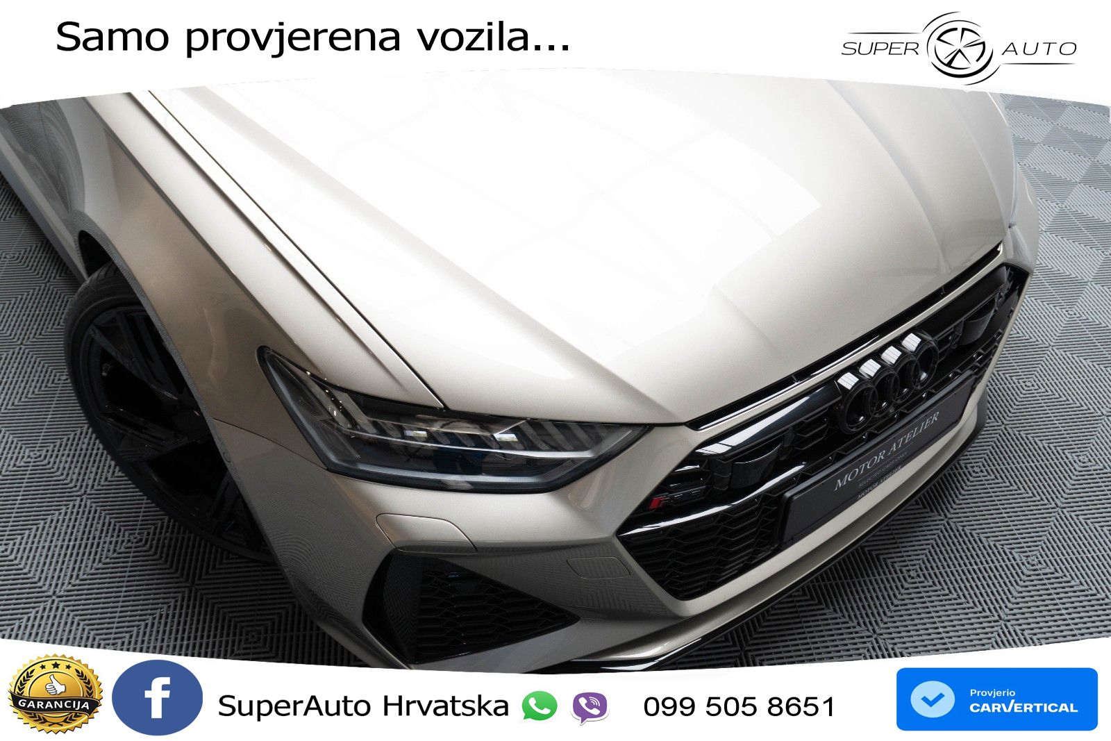 Audi RS6 Avant 4.0 TFSI V8 (600 KS) quattro Tiptronic LED+GR SJED+ACC
