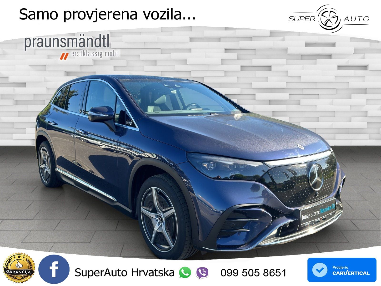 Mercedes EQE SUV 300 100 kWh (245 KS) AMG ACC+GR SJED+360+PANO