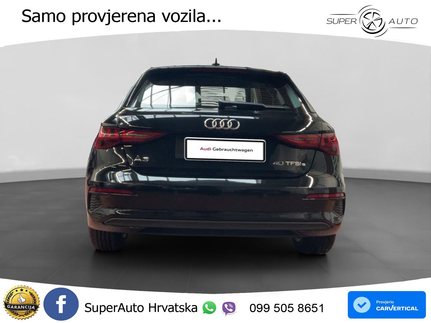 Audi A3 40 TFSIe (204 KS) S tronic LED+GR SJED+ACC