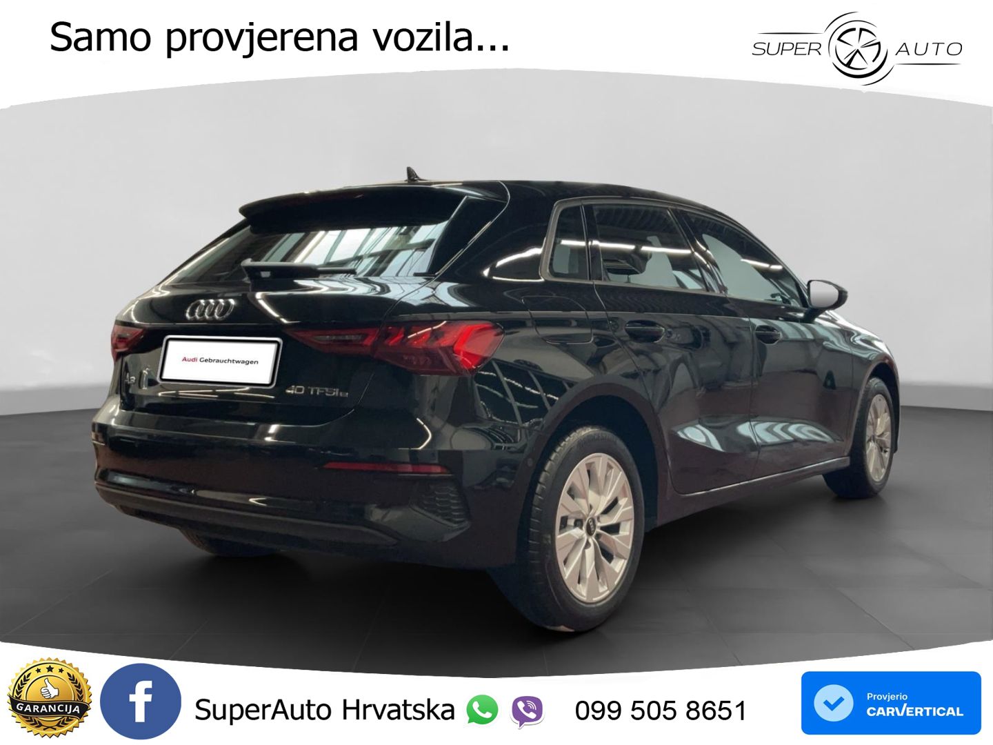 Audi A3 40 TFSIe (204 KS) S tronic LED+GR SJED+ACC