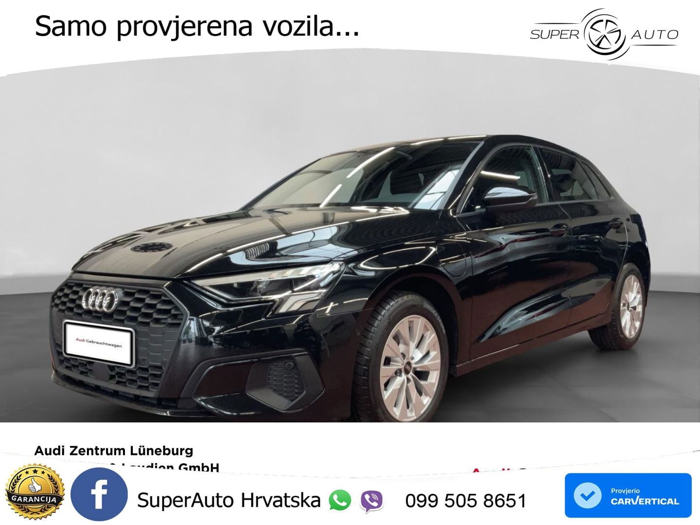 Audi A3 40 TFSIe (204 KS) S tronic LED+GR SJED+ACC