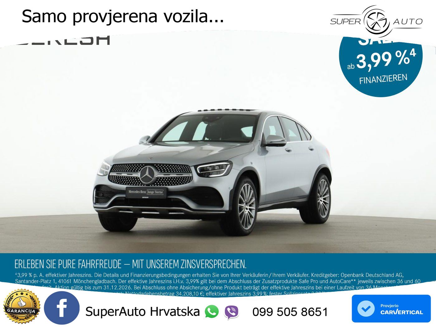 Mercedes GLC Coupe 400d (330 KS) 4MATIC 9G-TRONIC AMG
