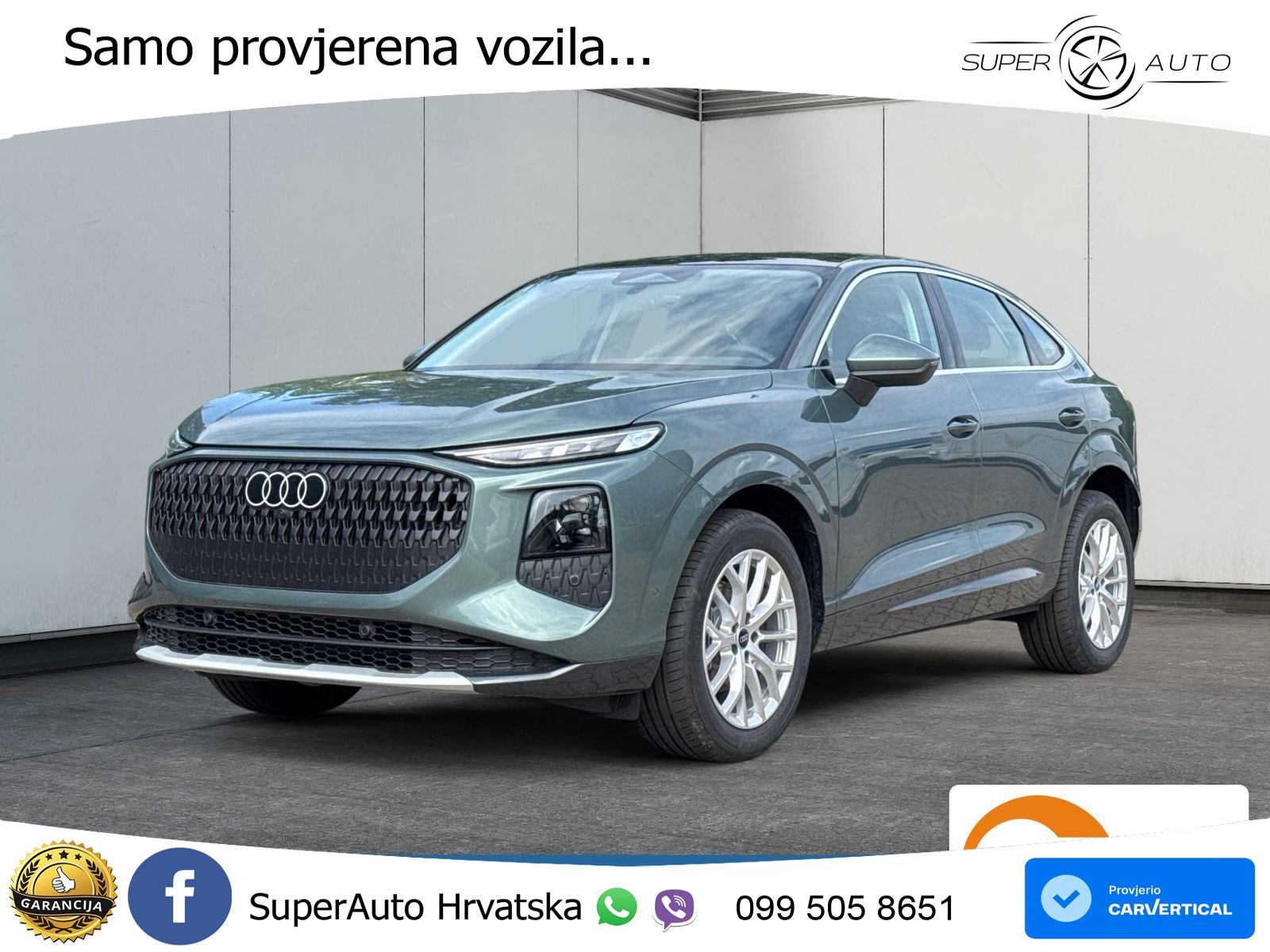 Audi Q3 III Sportback 1.5 TFSI (150 KS) S tronic LED+GR SJED+ACC