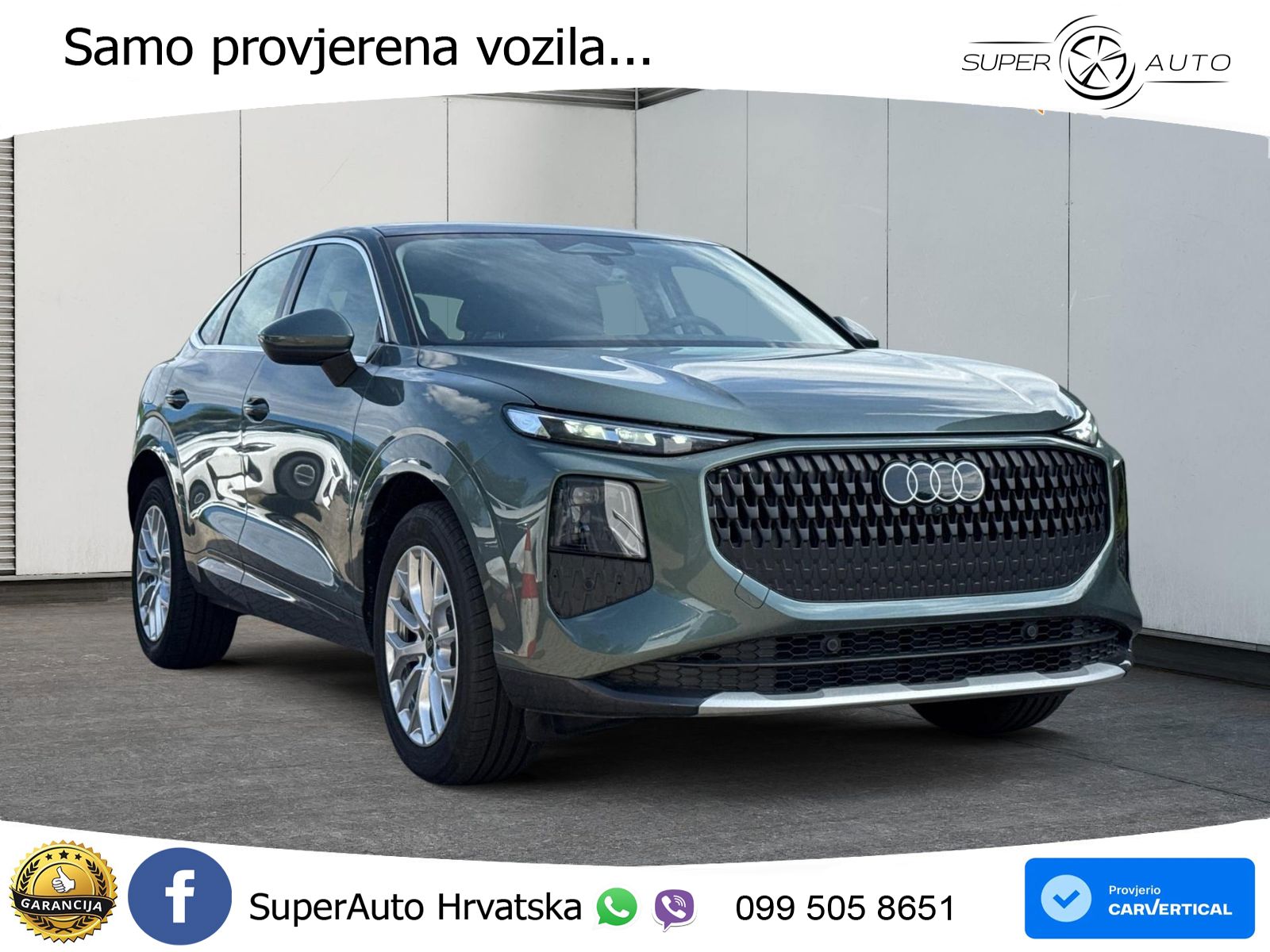 Audi Q3 III Sportback 1.5 TFSI (150 KS) S tronic LED+GR SJED+ACC