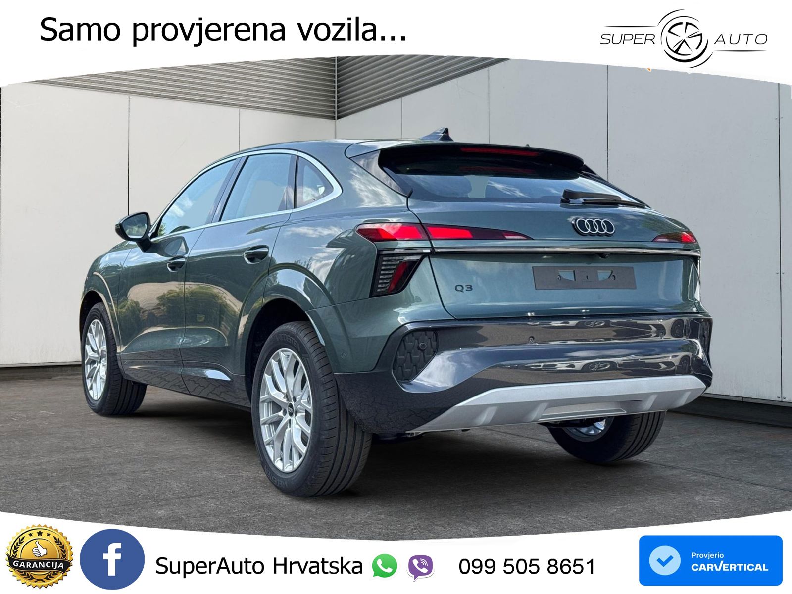 Audi Q3 III Sportback 1.5 TFSI (150 KS) S tronic LED+GR SJED+ACC
