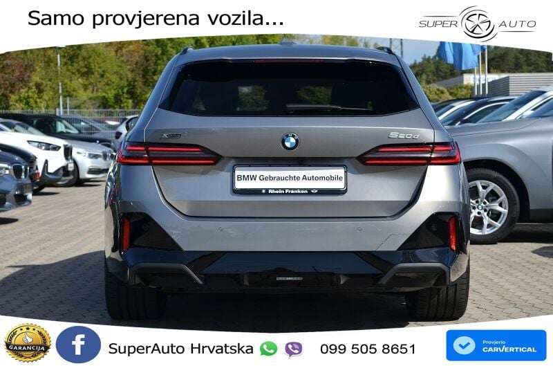 BMW 520d Touring (197 KS) xDrive Steptronic M Sport LED+GR SJED+ACC