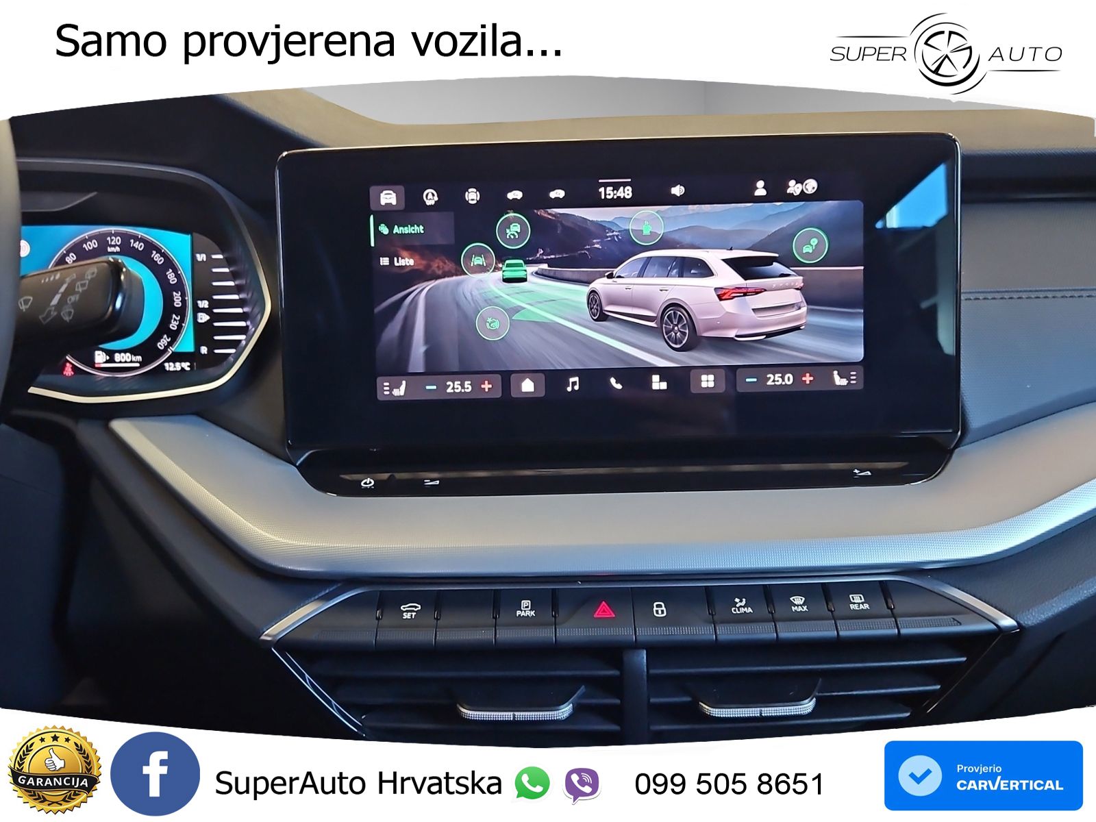Škoda Octavia Combi 2.0 TDI (150 KS) DSG Selection LED+GR SJED+ACC