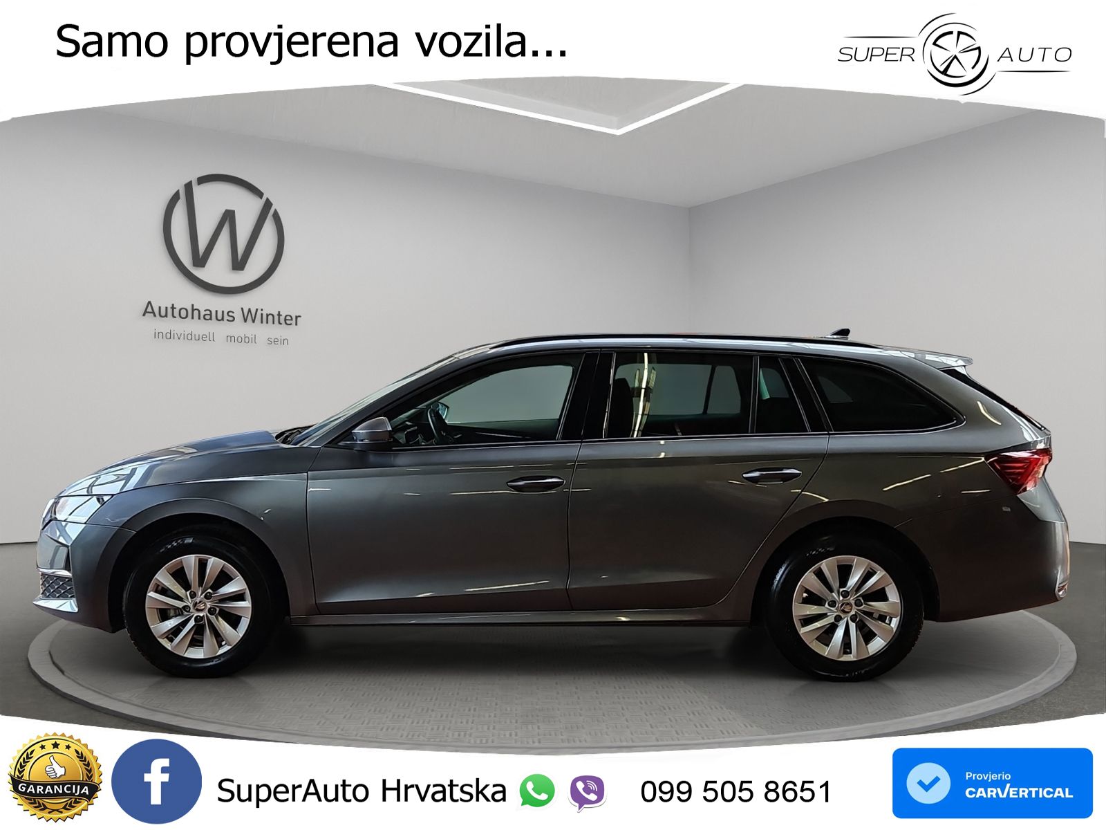 Škoda Octavia Combi 2.0 TDI (150 KS) DSG Selection LED+GR SJED+ACC