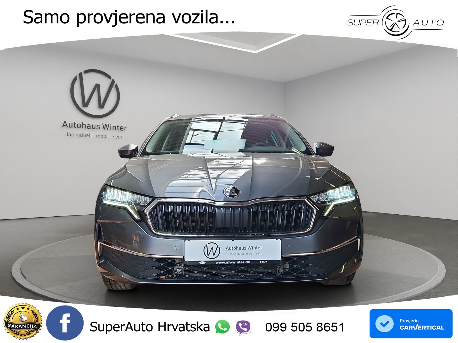 Škoda Octavia Combi 2.0 TDI (150 KS) DSG Selection LED+GR SJED+ACC