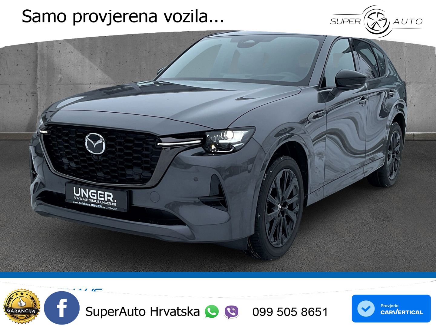 Mazda CX-60 3.3 e-Skyactiv D (254 KS) AWD Automatic MATRIX+GR SJED+KAM