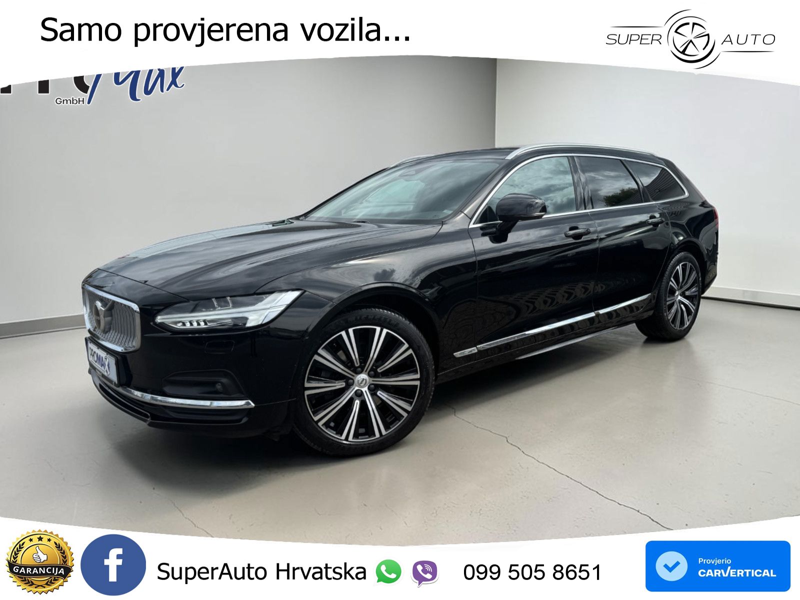 Volvo V90 2.0 B5 Diesel AWD Geartronic LED+GR SJED+ACC