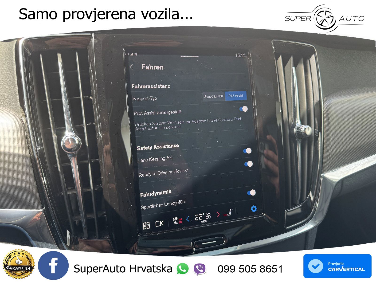 Volvo V90 2.0 B5 Diesel AWD Geartronic LED+GR SJED+ACC
