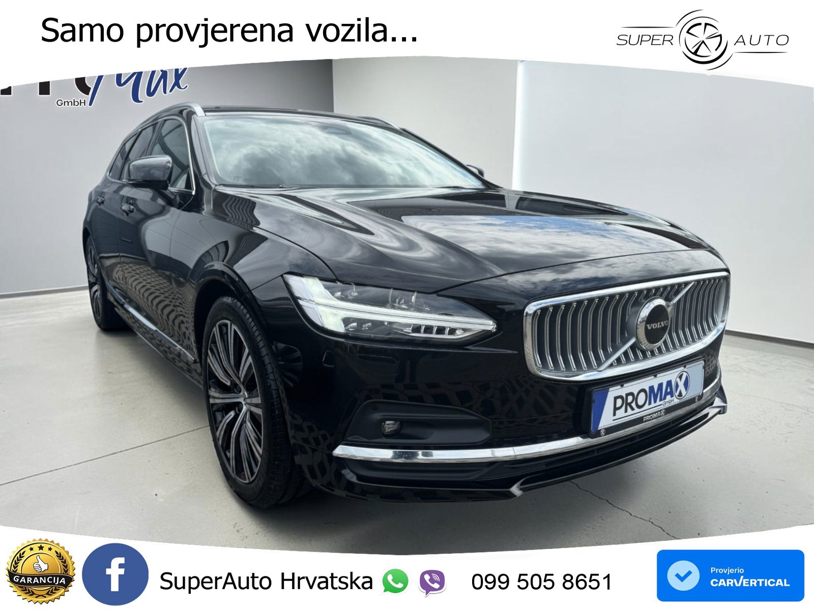 Volvo V90 2.0 B5 Diesel AWD Geartronic LED+GR SJED+ACC