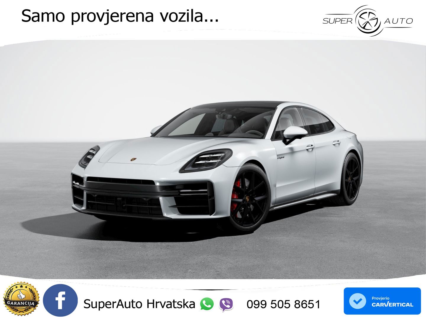 Porsche Panamera 4S 2.9 V6 (544 KS) E-Hybrid PDK ACC+HEAD+4xGR SJED+360+PANO