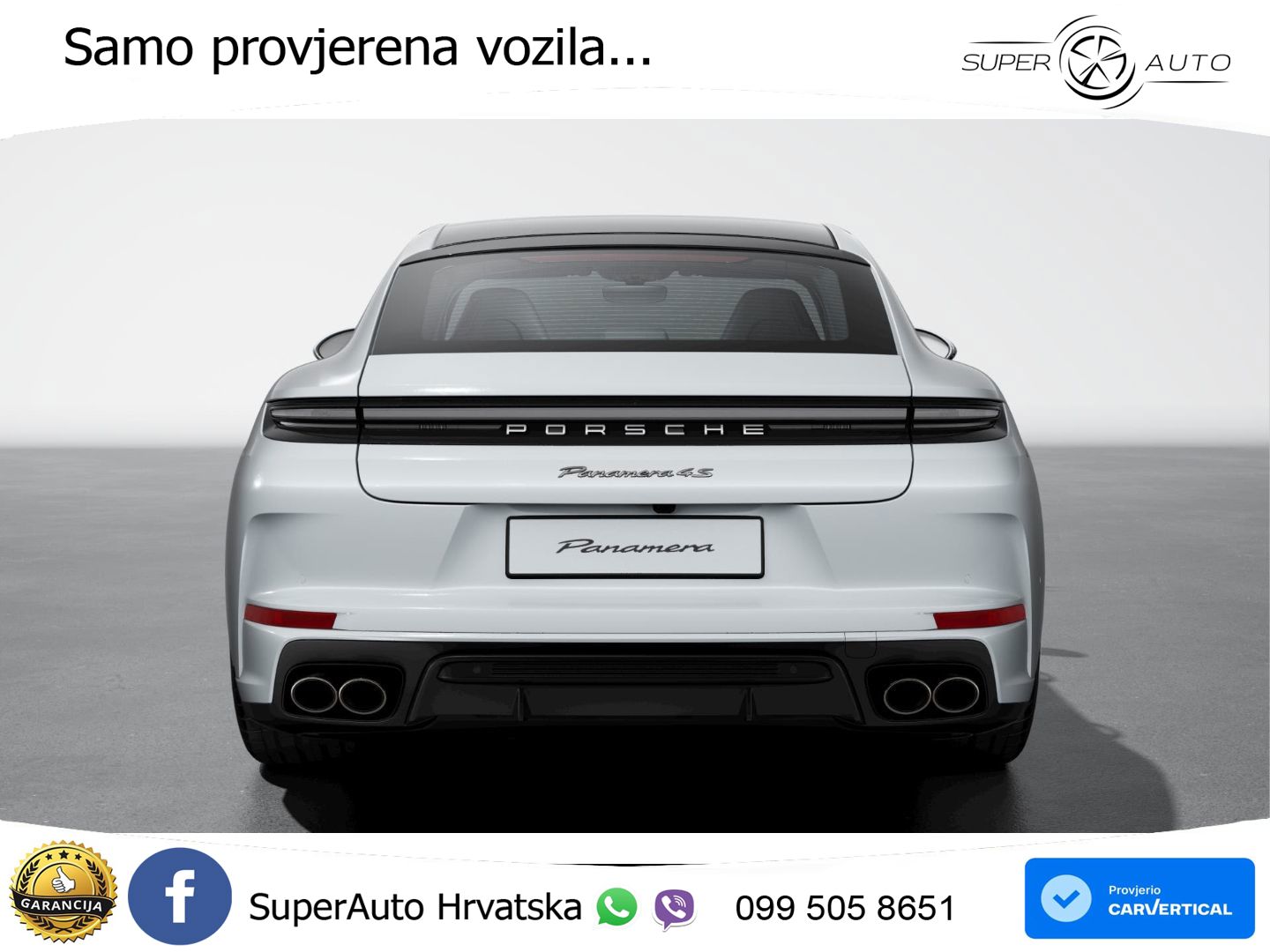 Porsche Panamera 4S 2.9 V6 (544 KS) E-Hybrid PDK ACC+HEAD+4xGR SJED+360+PANO