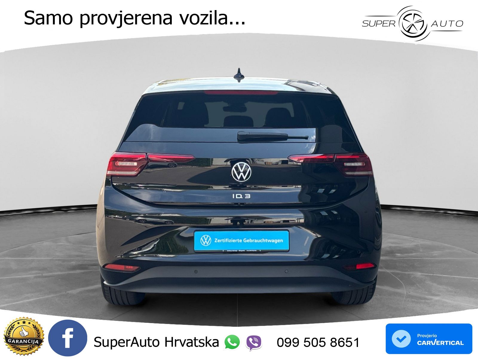 Volkswagen ID.3 Pro 62 kWh (204 KS) LED+GR SJED+ACC