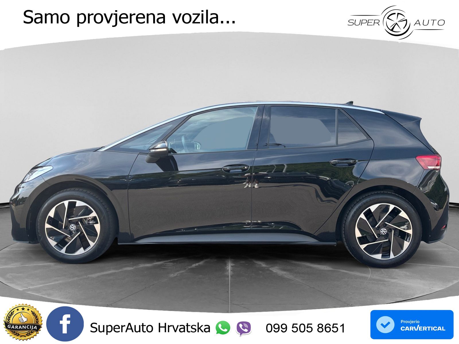 Volkswagen ID.3 Pro 62 kWh (204 KS) LED+GR SJED+ACC