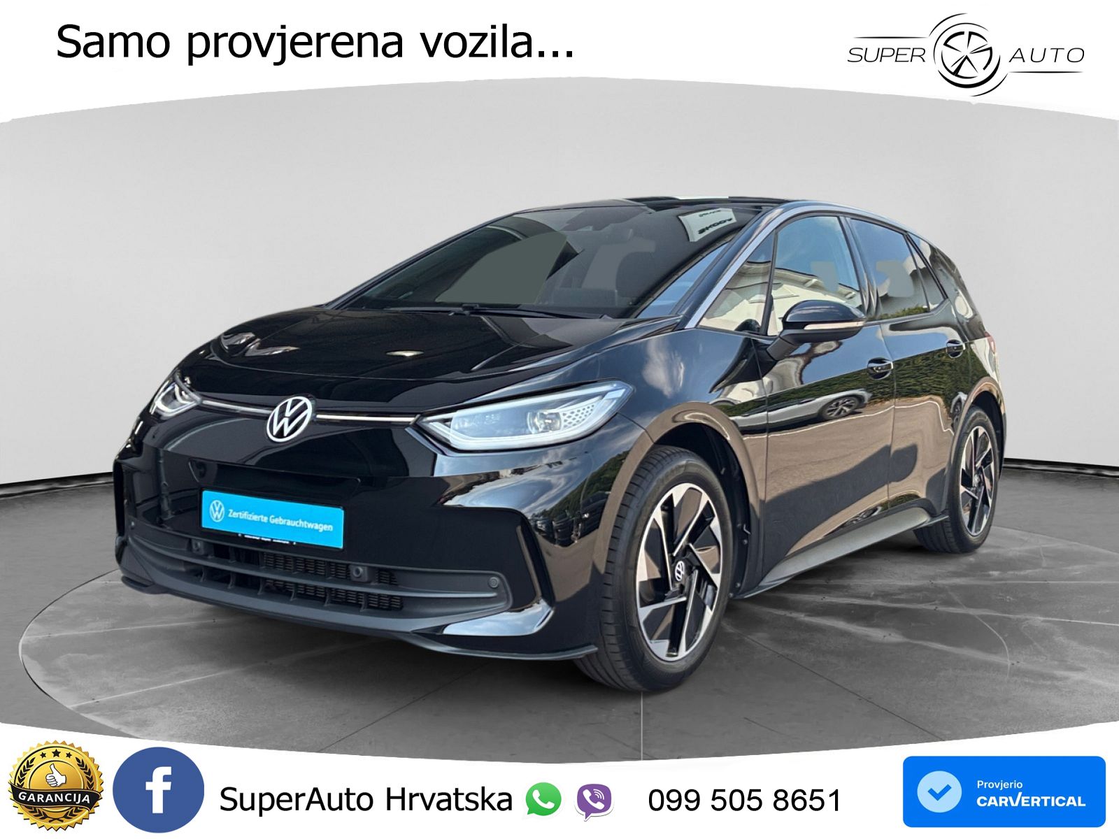 Volkswagen ID.3 Pro 62 kWh (204 KS) LED+GR SJED+ACC
