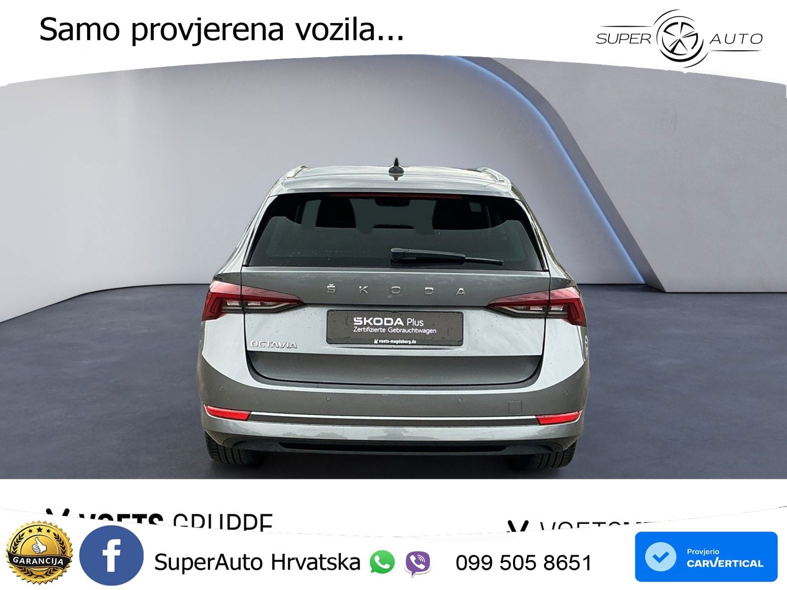 Škoda Octavia Combi 2.0 TDI (150 KS) DSG LED+GR SJED+ACC