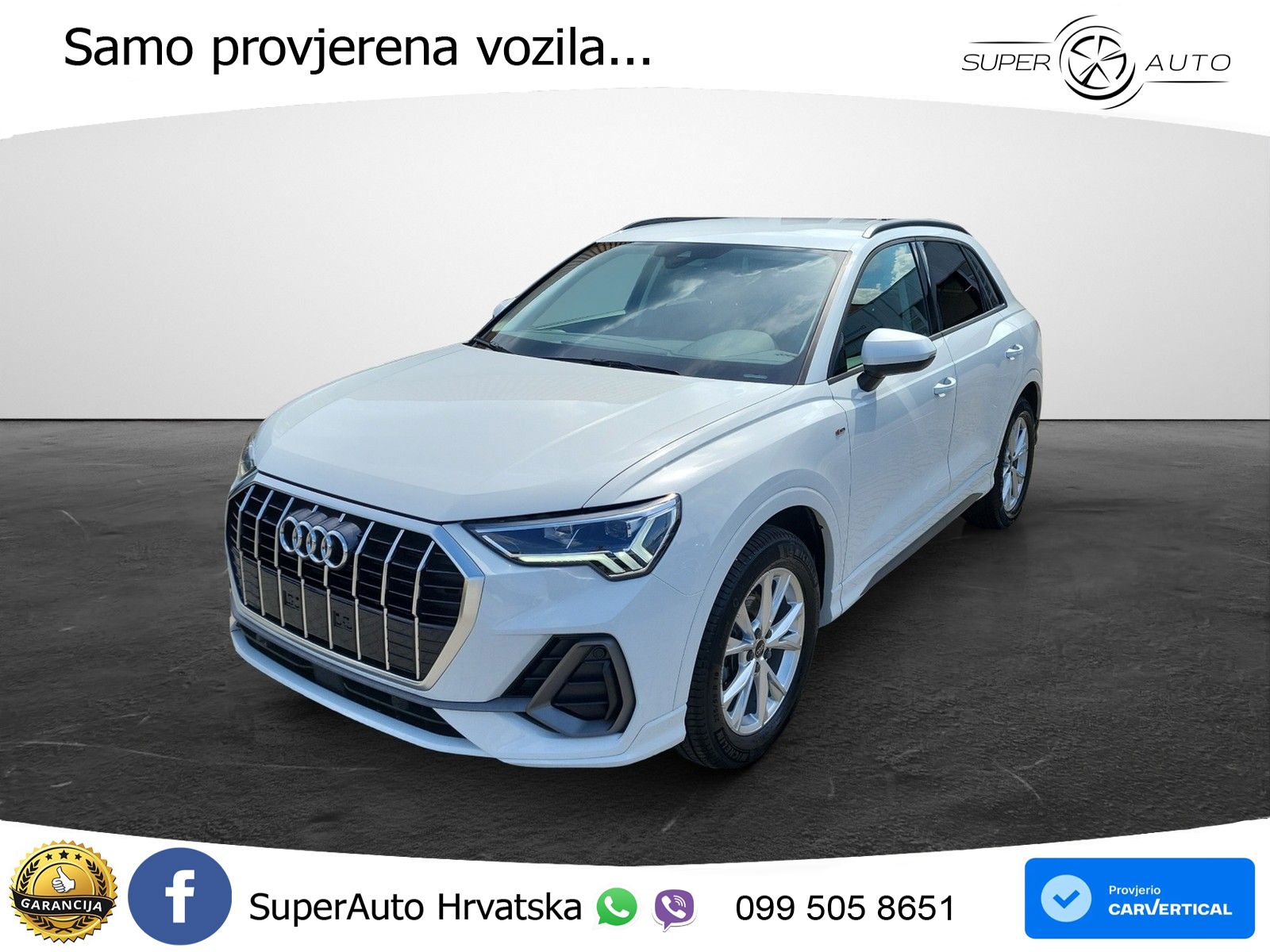 Audi Q3 35 TFSI (150 KS) S tronic S line LED+GR SJED+ACC