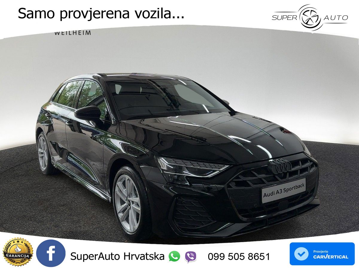 Audi A3 35 TFSI (150 KS) S tronic S line LED+GR SJED+ACC