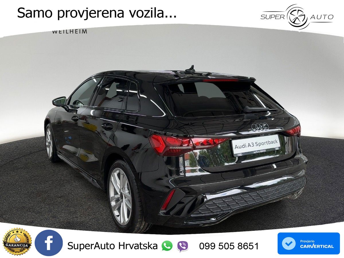 Audi A3 35 TFSI (150 KS) S tronic S line LED+GR SJED+ACC