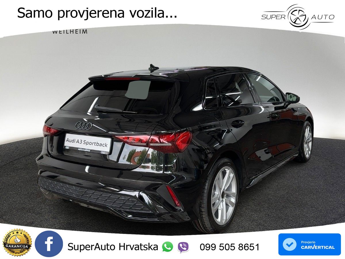 Audi A3 35 TFSI (150 KS) S tronic S line LED+GR SJED+ACC